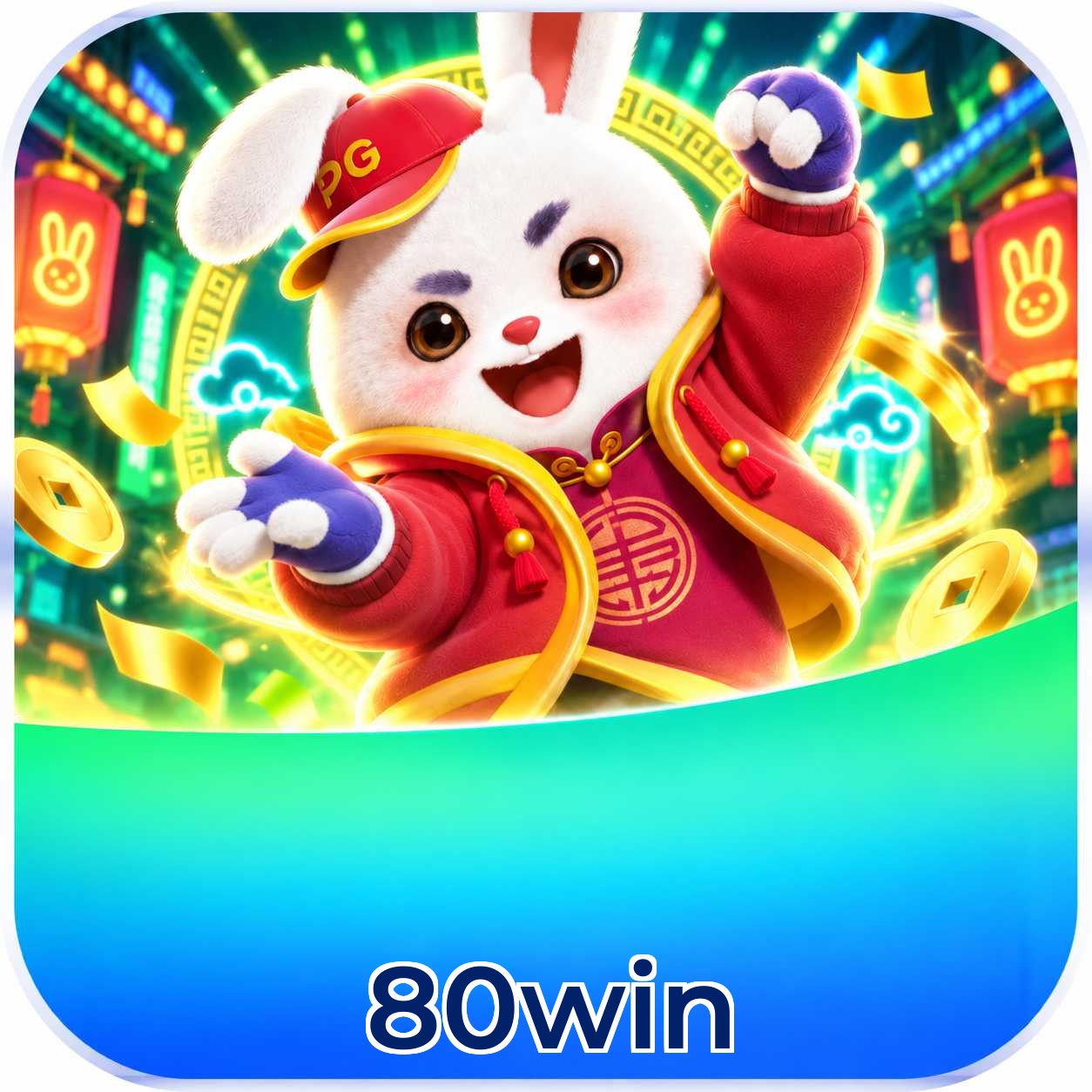 Aplicativo 80win para Android e iOS com interface completa